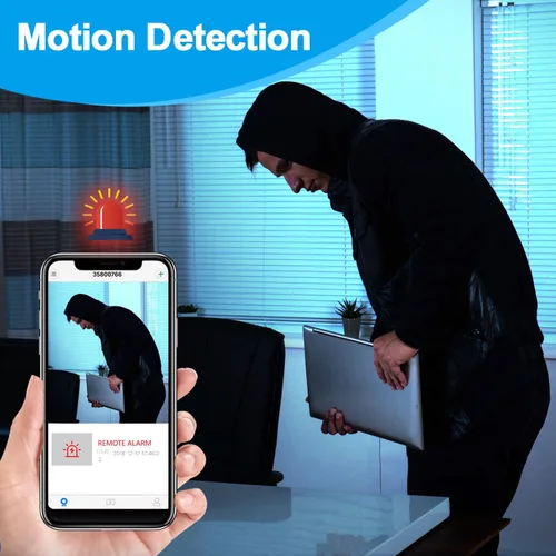 Miniatura 8 de Mini cámara de seguridad para interiores 2K con cuello de ganso flexible y montaje magnético, punto de acceso integrado, batería o enchufe, visión