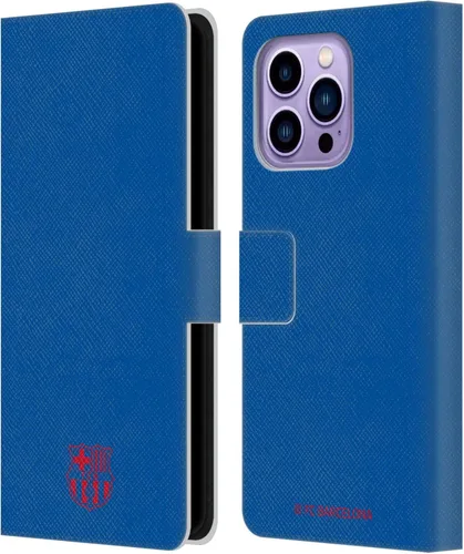Miniatura 87 de Head Case Designs Funda de piel con licencia oficial del FC Barcelona Barca Crest Patterns, tipo cartera, compatible con Apple iPhone 11