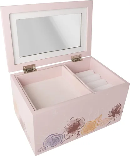 Miniatura 6 de Disney Princess Expect Magical Things - Joyero organizador rosa con licencia