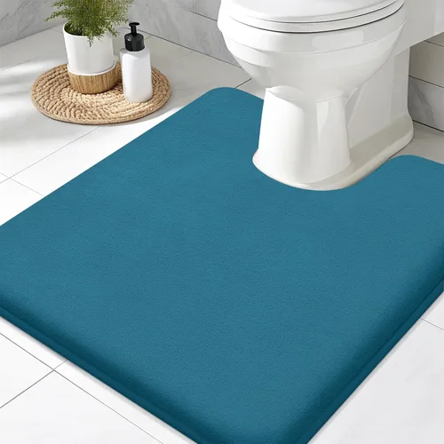 Miniatura 109 de Smiry Tapetes de Baño de Espuma Viscoelástica 36 x 24 pulgadas, Tapetes de Baño Extra Suaves y Absorbentes, Alfombra Antideslizante Lavable