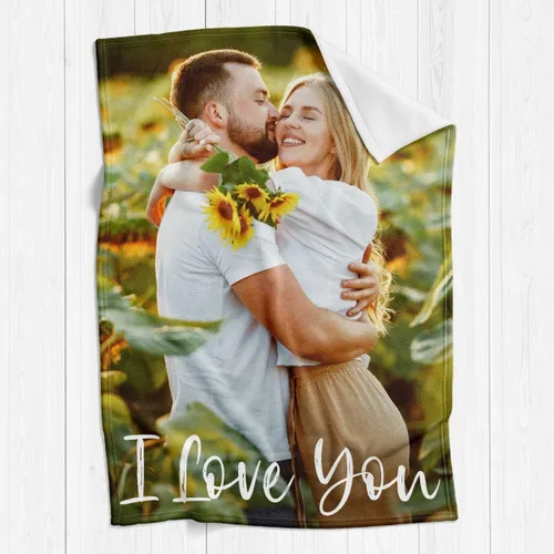 Miniatura 2 de Printwoo Mantas personalizadas con foto, mantas de fotos personalizadas con mi propia foto, mantas personalizadas con imagen, regalos personalizados