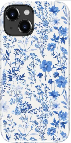 Miniatura 85 de Funda para iPhone 12 Mini, compatible con carga inalámbrica, protección de doble capa con elegante diseño de flores silvestres, silicona suave +