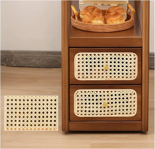 Miniatura 2 de TOMYEUS Aparador de buffet, estante simple para sala de estar, armario lateral de cristal, armario de cocina, armario de té móvil, armario
