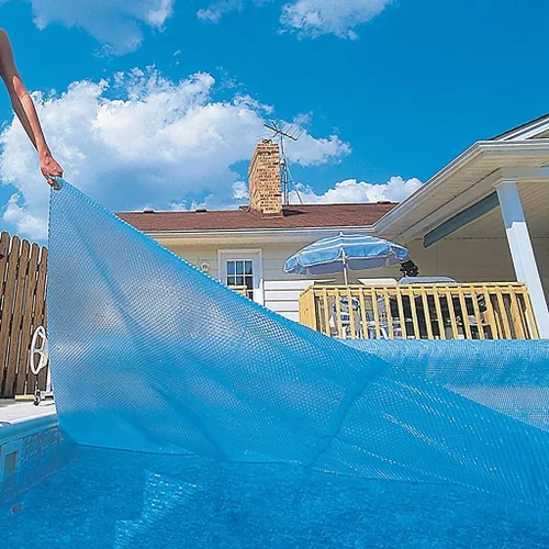 Miniatura 2 de Blue Wave NS400 mil Manta solar para piscinas rectangulares de 12 x 20 pies en el suelo - Azul