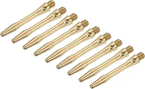 Miniatura 17 de PATIKIL Eje de dardo, rosca mediana 2BA de aluminio Dart Tallos de dardo Accesorios de lanzamiento de montaje para punta de acero Latón