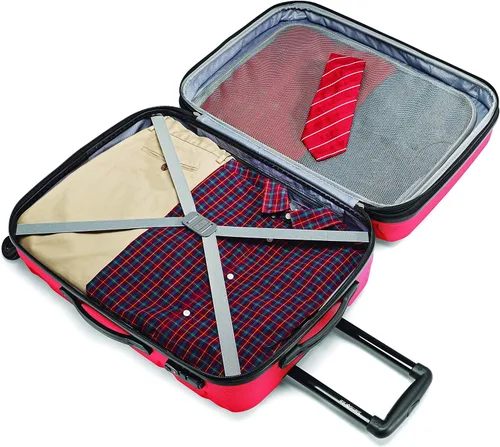 Miniatura 7 de Samsonite Omni PC - Maleta extensible rígida, Rojo