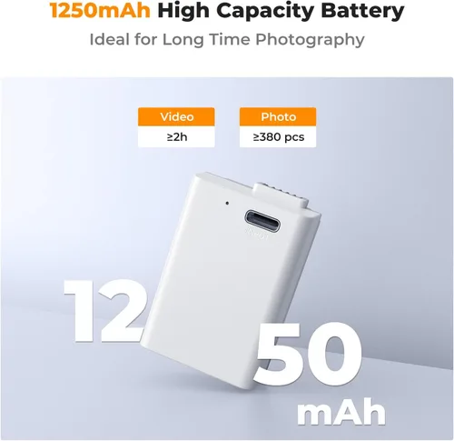 Miniatura 3 de K&F CONCEPT EN-EL25 Batería USB-C EN-EL25A Z50ii Batería con carga rápida 2H Compatible con Nikon Z50ii Z50 Z30 Zfc Camera MH-32 Cargador