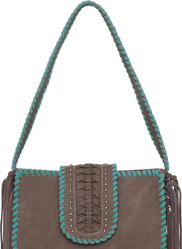 Miniatura 8 de Montana West Western Hobo - Bolso de mano para mujer, con cartera