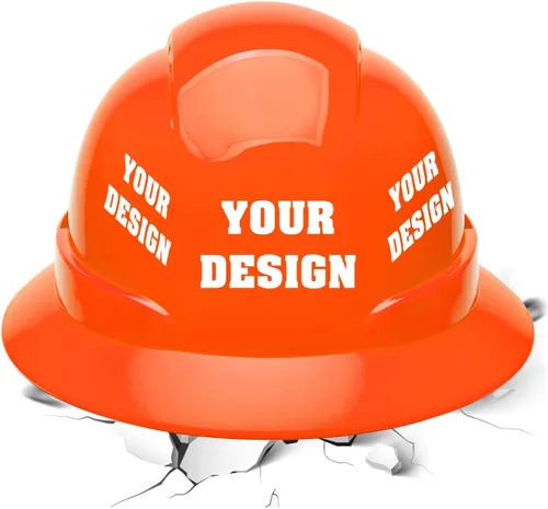 Miniatura 10 de Casco de seguridad para el trabajo al aire libre con logotipo personalizado (blanco)) blanco (standard-White)