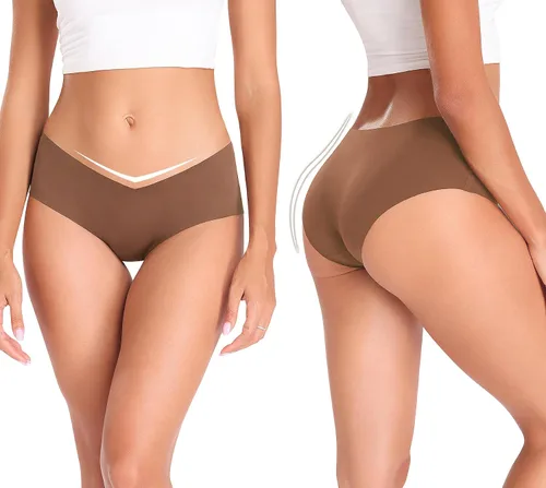 Miniatura 3 de Altheanray Ropa interior para mujer, ropa interior sedosa sin costuras, ropa interior para mujer, bragas, hipster, invisible, ropa