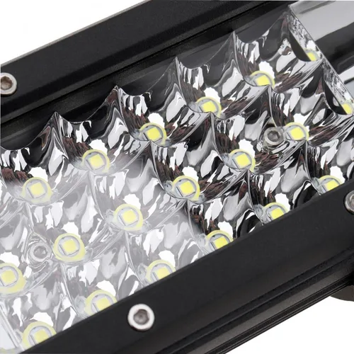 Miniatura 3 de AUXTINGS 2 unids 4 pulgadas 36 W triple fila 7D lente Spot LED barra de luz LED impermeable trabajo buceo luces para todoterreno Jeep ATV AWD SUV
