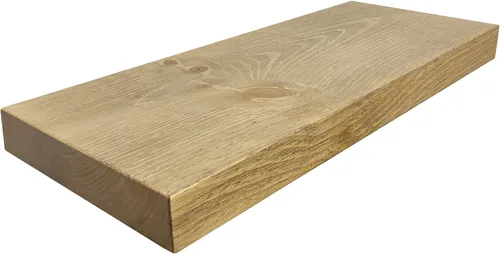 Miniatura 10 de joelsantiques Estantes flotantes de madera de 24 pulgadas para pared, 24 x 10 x 2 pulgadas, madera natural maciza de alta gama, soporte resistente