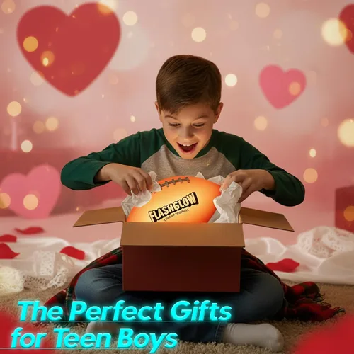 Miniatura 3 de Fútbol luminoso para niños: brilla en la oscuridad - Juguetes para niños adolescentes de 8 a 15 años - Ideas de regalo para cumpleaños, Navidad