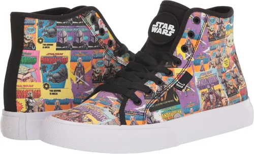 Miniatura 7 de DC X Star Wars The Mandalorian - Tenis de patinaje para hombre, Negro Multi (Manual Hi)