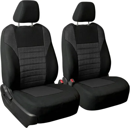 Miniatura 34 de FH Group Juego de fundas de asiento delantero de automóvil de malla de aire 3D premium, fundas de asiento compatibles con bolsa de aire, de ajuste