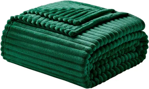 Miniatura 19 de Nestl Manta azul tamaño Queen para cama - Mantas acogedoras y cálidas para mujeres, mantas de felpa grande de vellón para niñas, azul piedra, 90 x