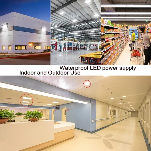 Miniatura 8 de Controlador de emergencia LED de 20 W, 100-347 VCA 175 V CC, tiempo de emergencia de más de 90 minutos, batería de reserva recargable