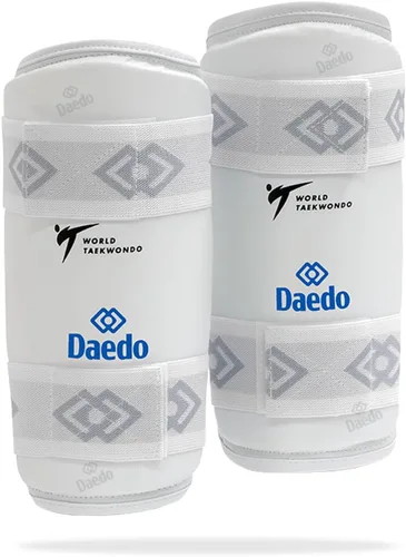 DAEDO WT - Protector de antebrazo de Taekwondo, aprobado oficialmente para competiciones internacionales, protección ligera y cómoda