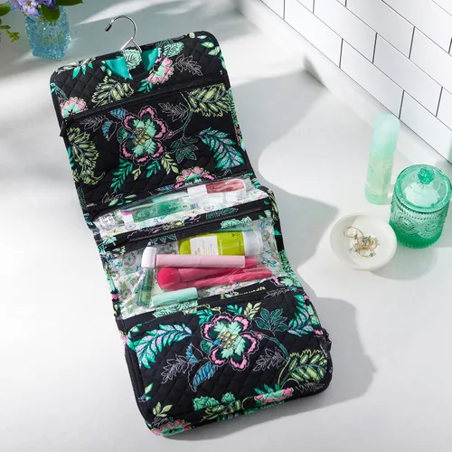 Miniatura 4 de Vera Bradley Accesorio organizador de viaje colgante de algodón para mujer