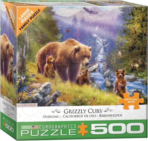Miniatura 183 de EuroGraphics - Rompecabezas Pandas rojos