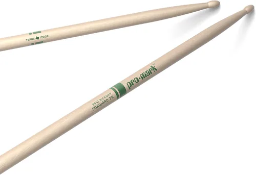 Miniatura 30 de ProMark Baquetas de tambor 5A - Baquetas clásicas de nogal 5A con punta de madera ovalada - Accesorios para bateristas - Juego de 4