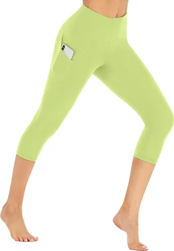 Miniatura 35 de Ewedoos - Leggings con bolsillos para mujer, de talle alto, pantalones de yoga, pantalones de entrenamiento, con levantamiento de glúteos