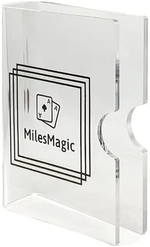 Miniatura 3 de MilesMagic Fontaine - Carrots Limited Carrots V3 Edition Cardistry Rare Deck de Zach Mueller con clip protector de tarjetas acrílico transparente