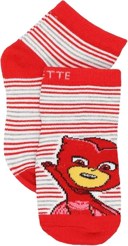 Miniatura 5 de PJ Masks Juego de 6 calcetines estilo cuarto para niños y niñas zapato 10-4 calcetín 6-8 blancomultitrimestre BlancoMulti Quarter M