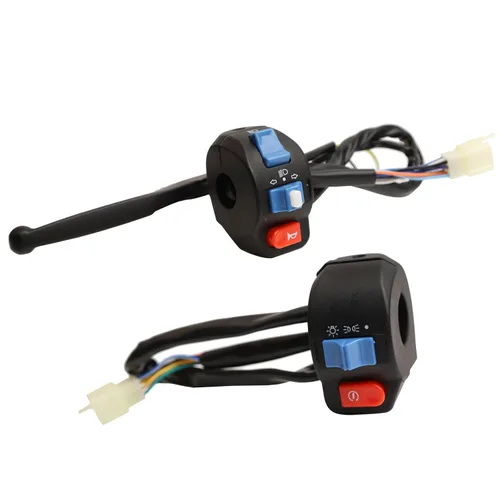 Miniatura 6 de Mokuo Conjunto de Control de Interruptor de Manillar de Aluminio de 7/8" 22mm Compatible con Sistema de Freno de Disco GY6 50cc 125cc 150cc 139QMB