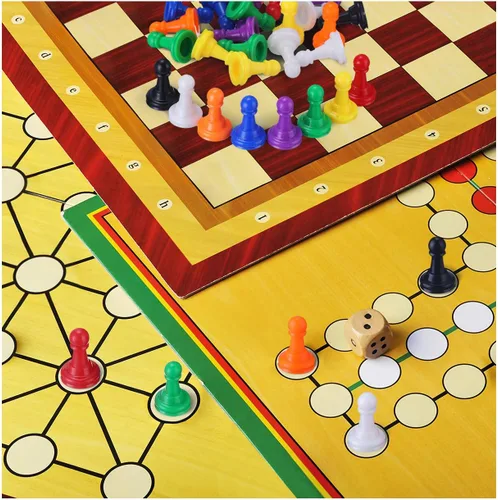 Miniatura 4 de Zonon 64 piezas de juegos de mesa, piezas de ajedrez de plástico multicolor, 1 pulgada a granel para tablero de componentes de mesa, accesorios