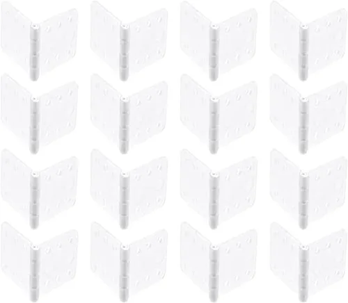 skrnrhrery Bisagras de nailon, 3 tamaños disponibles, adecuadas para modelos de avión a control remoto, piezas de avión de ala fija, modelo de avión