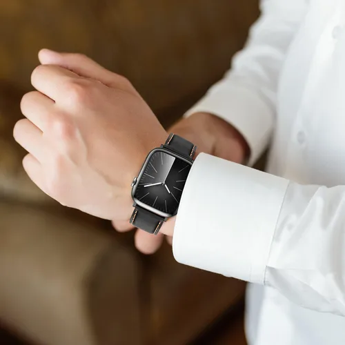 Miniatura 6 de Anlinser Correas compatibles con Apple Watch Band de 1.654 pulgadas, 1.614 pulgadas, 1.575 pulgadas, 1.496 pulgadas, para mujeres y hombres, diseño