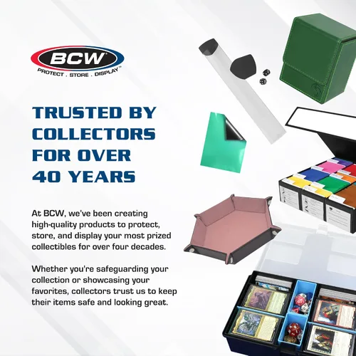 Miniatura 6 de BCW Deck Guard - Fundas dobles mate para tarjetas, caja de 500 unidades (10 paquetes de 50 fundas), sin ácidos, sin PVC, se adapta a tarjetas