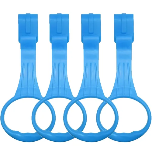Miniatura 12 de 4 anillos de dominadas para corralito de bebé, accesorios para corralito de juegos para ayudar a ponerse de pie, herramienta de entrenamiento