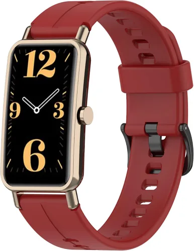 Miniatura 11 de Senter Bandas de silicona suave de 0.630 in para Huawei Watch Fit Mini Smart Watch