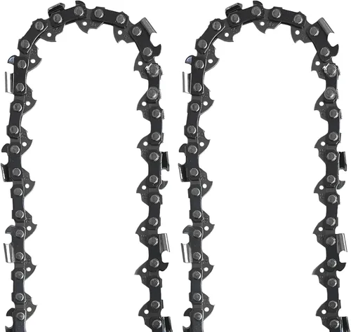Miniatura 2 de 2 cadenas de sierra de podar de 8 pulgadas para motosierra 3004-20, cadena de repuesto de 8 pulgadas para sierra de podar HATCHET 3004-20