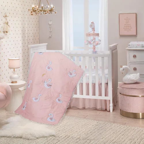 Miniatura 5 de Lambs & Ivy Signature Swan Princess - Peluche blanco de peluche, princesa