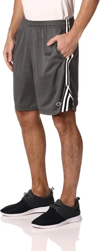 Miniatura 2 de Champion Pantalones cortos para hombre, pantalones cortos de malla Lacrosse para hombre, pantalones cortos deportivos para hombre, 9 pulgadas