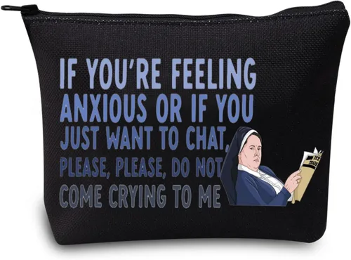 Miniatura 8 de LEVLO Derry TV Show Cosméticos Maquillaje Bolsa Hermana Michael Fans Regalo Don't Come Crying To Me Bolsa Bolsa de maquillaje con cremallera, No No