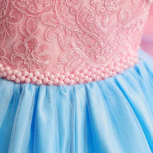 Miniatura 4 de NNJXD - Vestido de princesa de tul con flores, para usar en bodas, para niñas pequeñas y bebés
