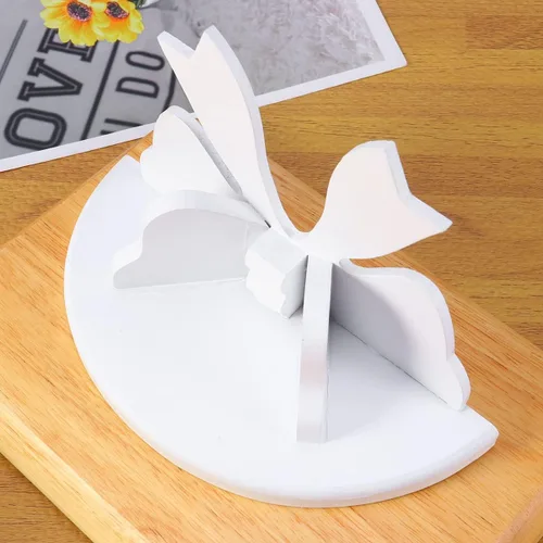 Miniatura 9 de Zerodeko - Estante flotante de pared de estilo nórdico, 7.87 x 5.11 x 3.93 pulgadas, estante de exhibición de madera para dormitorio, cocina, baño