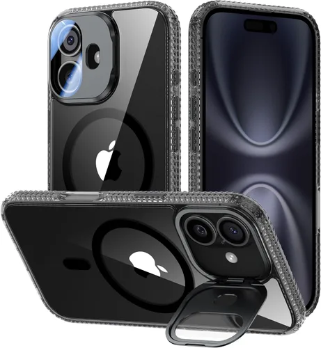 Miniatura 57 de VOFATA - Funda magnética para iPhone 17 Pro Max, cubierta para cámara con soporte, protección completa para la cámara, compatible con MagSafe