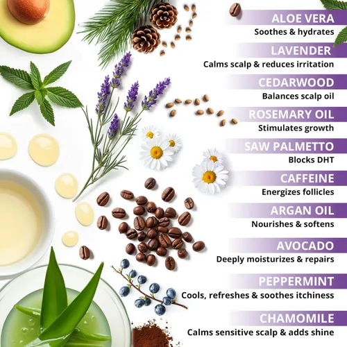 Miniatura 4 de Botanical Green Care terapia natural anticaída del cabello de excelente calidad sin sulfatos, acondicionadores ecológicos
