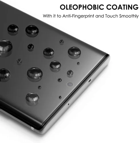 Miniatura 9 de Protector de pantalla de vidrio templado para Galaxy Note 10 Plus, juego de 3 unidades, reparación de arañazos, compatible con identificación