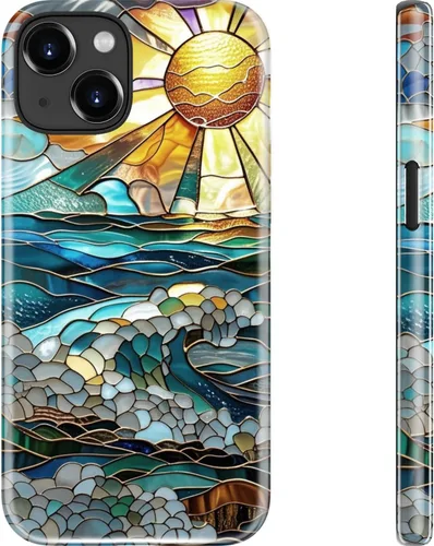 Miniatura 159 de Goodon para iPhone 17 Pro, Funda Estética de Gato Negro y Niña Naranja, Compatible con Magsafe, Funda Protectora Retro Única y Moderna de Silicona