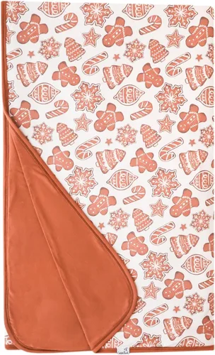 Miniatura 13 de Copper Pearl Manta de bebé jumbo de 3 capas: edredones suaves para niños y niñas Transpirable, acogedora manta para niños pequeños Edredón