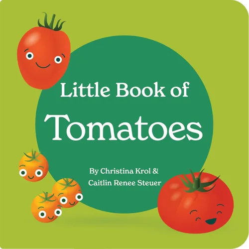 Little Book of Tomatoes by Chunky Deli: A Clever Foodie Board Book for Babies and Toddlers, Unique Baby Shower Gift for New Parents Libro de