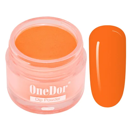 Miniatura 14 de OneDor - Polvo para uñas, polvo para inmersión de uñas, sistema de pigmentos de color acrílico, 1 onza