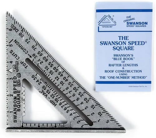 Miniatura 6 de Marco de garra de martillo para pisos y baldosas, cara lisa, 20 onzas y SWANSON Tool Co S0101 7 pulgadas Speed Square, azul