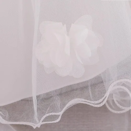 Miniatura 6 de TUIJI Vestido de encaje de tul sin mangas con lazo de princesa para niñas pequeñas de 6M-2T